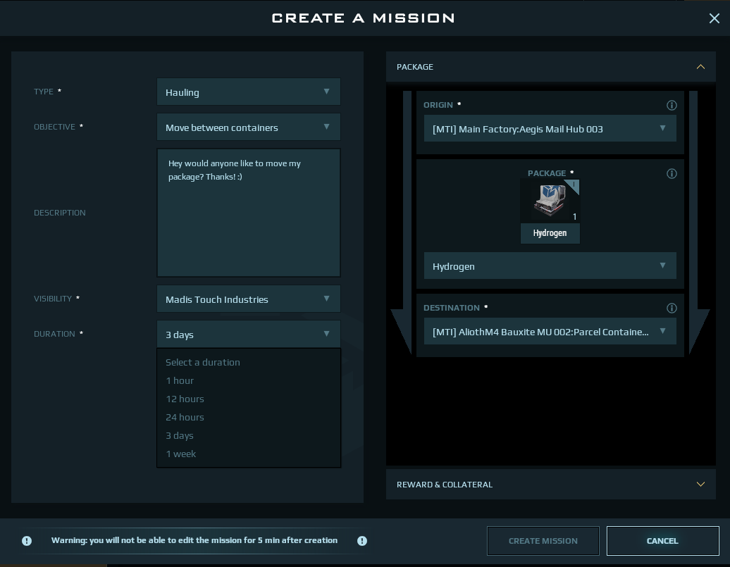 Mission Search